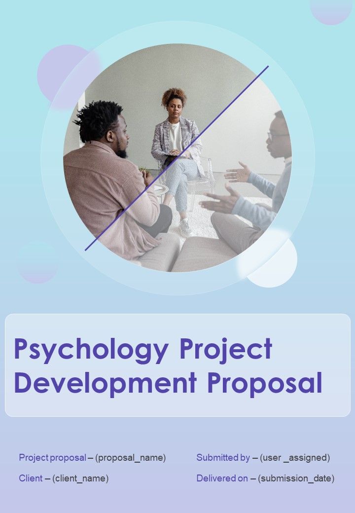 Psychology Project Development Proposal Report Sample Example Document Slide01