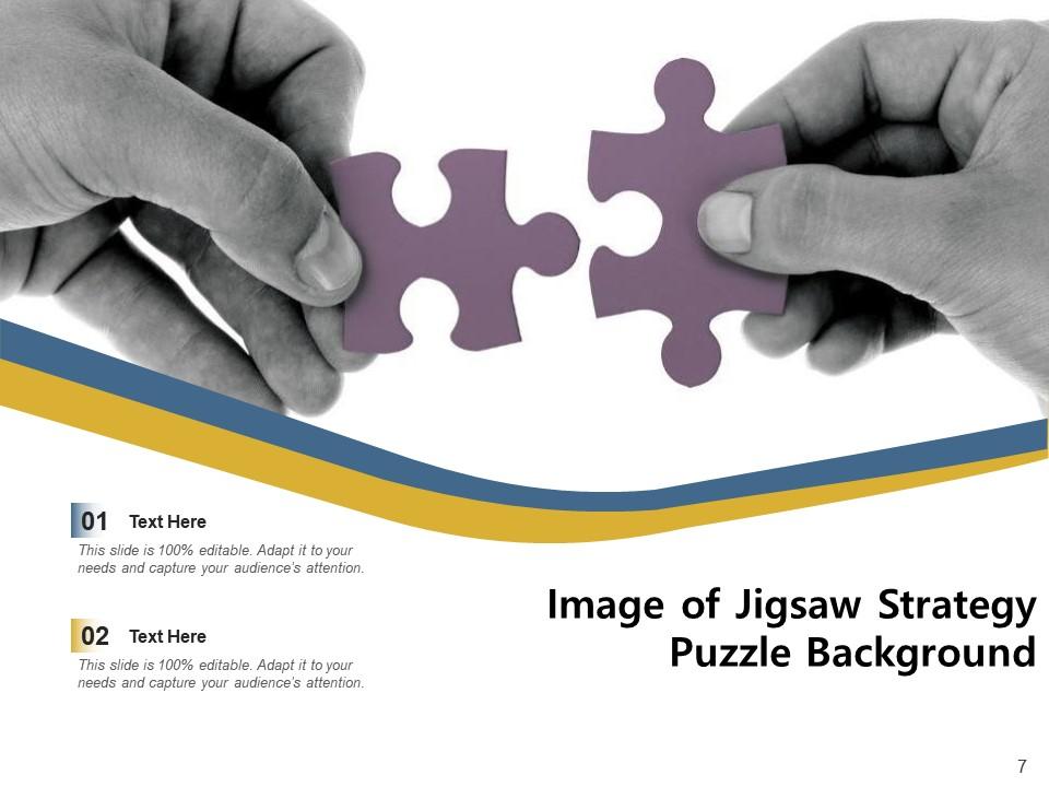 Puzzle Background Business Strategic Teamwork Support, Presentation  Graphics, Presentation PowerPoint Example