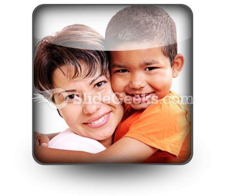 Adoptive Child PowerPoint Icon S