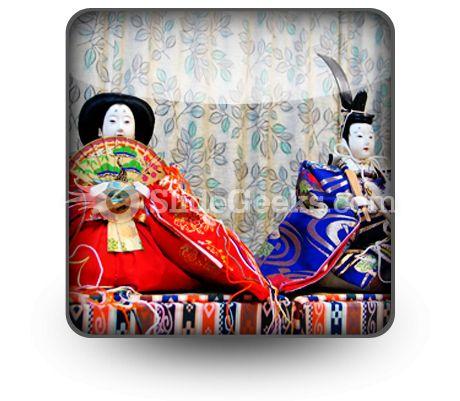 Chinese Dolls PowerPoint Icon S  Presentation Themes and Graphics Slide01
