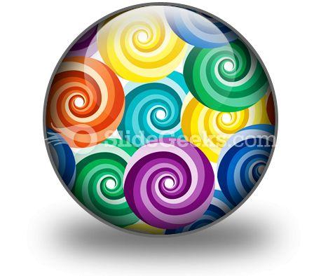 Seamless Vivid Swirl Pattern PowerPoint Icon C  Presentation Themes and Graphics Slide01