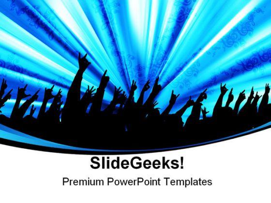 Audience Entertainment PowerPoint Templates And PowerPoint Backgrounds 0311  Presentation Themes and Graphics Slide01