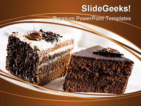 Cake Dessert Food PowerPoint Templates And PowerPoint Backgrounds 0211 |  PowerPoint Slides Diagrams | Themes for PPT | Presentations Graphic Ideas