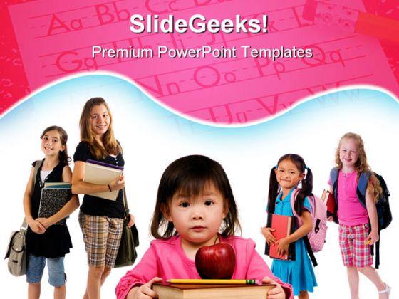 Children Education PowerPoint Backgrounds And Templates 1210  Presentation Themes and Graphics Slide01