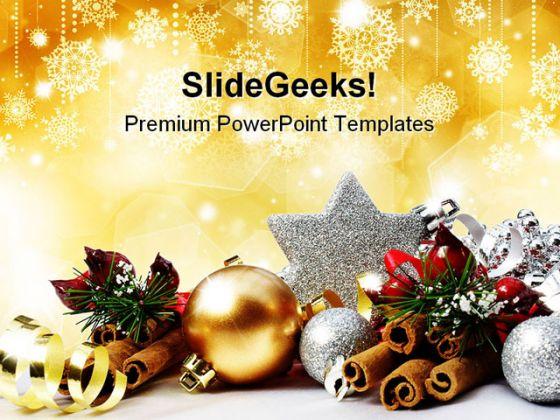 Christmas Background Holidays PowerPoint Templates And PowerPoint Backgrounds 0211  Presentation Themes and Graphics Slide01