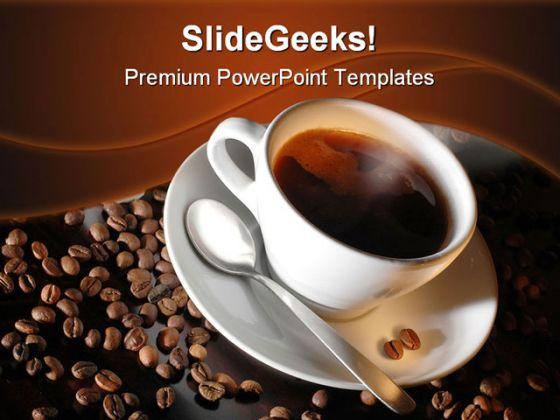 Coffee health powerpoint templates and powerpoint backgrounds 0311 Slide01