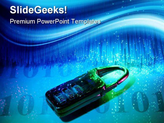 Data security internet powerpoint templates and powerpoint backgrounds 0511 Slide00