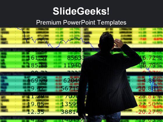 Desperately traders business powerpoint background and template 1210 Slide01