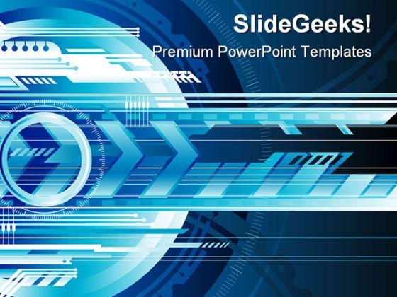 Digital Background Technology PowerPoint Templates And PowerPoint  Backgrounds 0611 | PowerPoint Slide Templates Download | PPT Background  Template | Presentation Slides Images