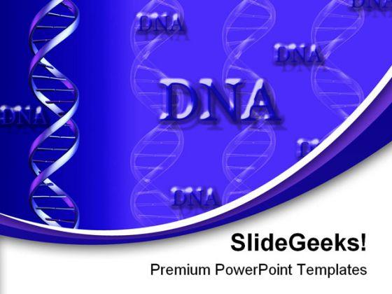 Dna Background Science PowerPoint Templates And PowerPoint Backgrounds 0211  Presentation Themes and Graphics Slide01