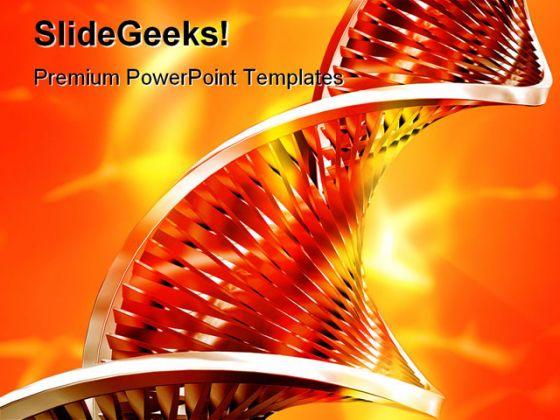 Dna Medical PowerPoint Backgrounds And Templates 1210  Presentation Themes and Graphics Slide01
