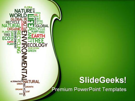 Ecology Environmental Nature PowerPoint Backgrounds And Templates 1210  Presentation Themes and Graphics Slide01