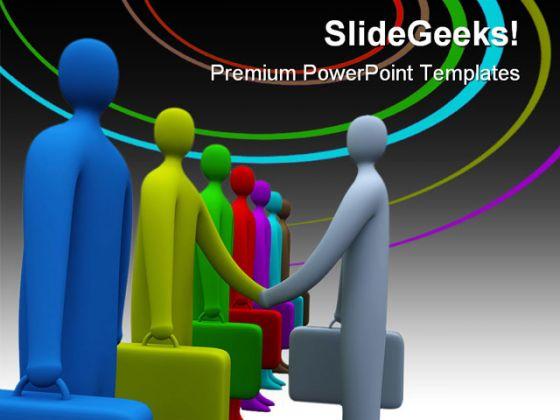 Handshake06 Business PowerPoint Templates And PowerPoint Backgrounds 0511  Presentation Themes and Graphics Slide01