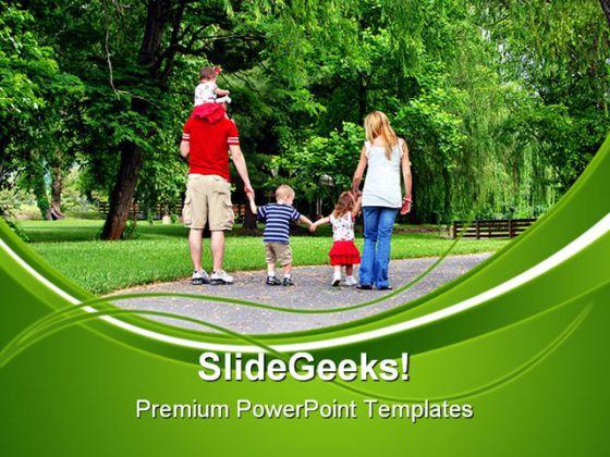 Healthy Family PowerPoint Templates And PowerPoint Backgrounds 0411  Presentation Themes and Graphics Slide01