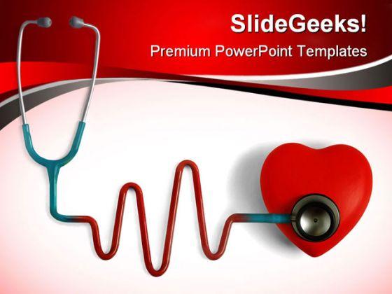 Heart Care Medical PowerPoint Templates And PowerPoint Backgrounds 0211 |  PowerPoint Slide Template | Presentation Templates PPT Layout |  Presentation Deck