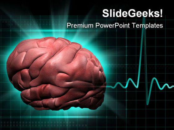 Human Brain Science PowerPoint Templates And PowerPoint Backgrounds 0711  Presentation Themes and Graphics Slide01