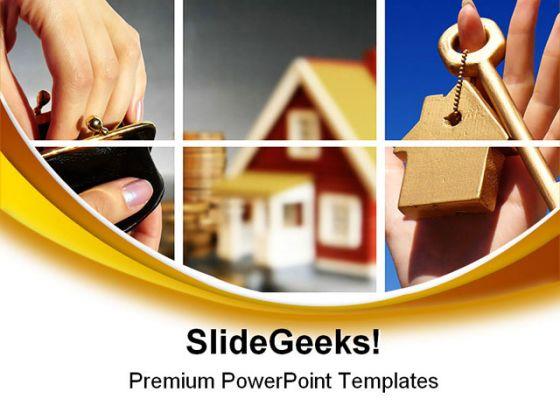 Invest In Real Estate Finance PowerPoint Templates And PowerPoint Backgrounds 0311  Presentation Themes and Graphics Slide01