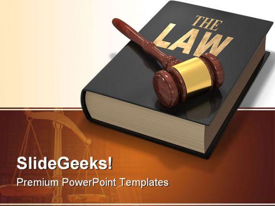 Law justice powerpoint templates and powerpoint backgrounds 0511 Slide01