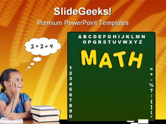Mathematics Concept Education PowerPoint Backgrounds And Templates 1210 |  PowerPoint Slide Clipart | Example of Great PPT | Presentations PPT Graphics
