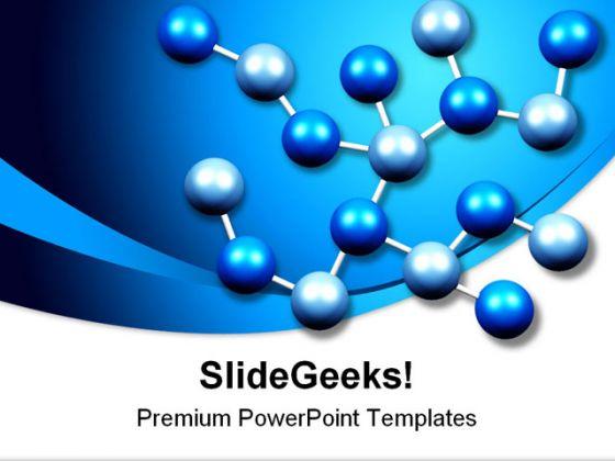 Molecules Formation01 Science PowerPoint Templates And PowerPoint  Backgrounds 0211 | PowerPoint Presentation Designs | Slide PPT Graphics |  Presentation Template Designs