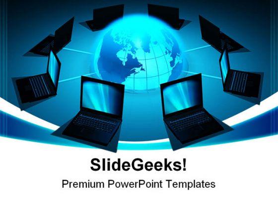 Network Concept Computer PowerPoint Templates And PowerPoint ...