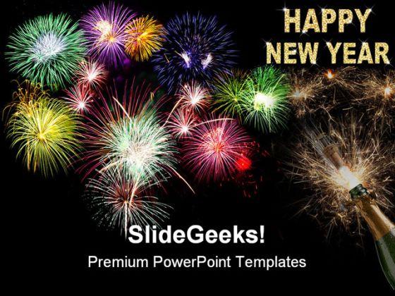 New year celebration festival powerpoint templates and powerpoint backgrounds 0711 Slide01
