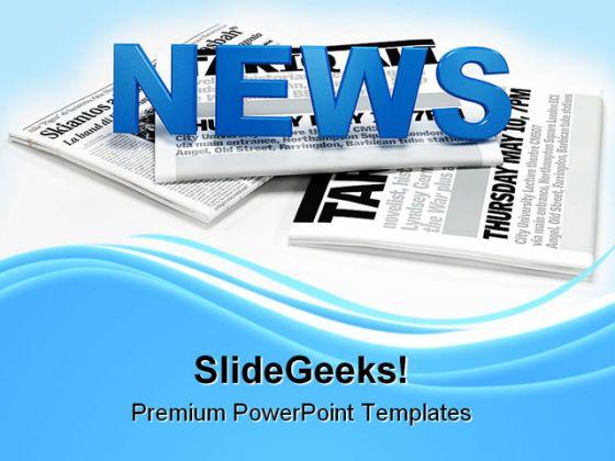 News Information Business Powerpoint Templates And Powerpoint Backgrounds 0911 Graphics Presentation Background For Powerpoint Ppt Designs Slide Designs