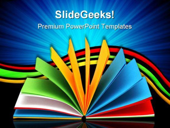 Notebook Education PowerPoint Templates And PowerPoint Backgrounds 0511  Presentation Themes and Graphics Slide01
