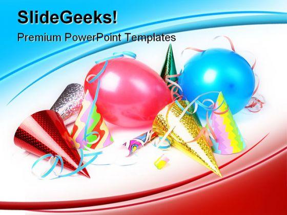 Party Celebration Festival PowerPoint Background And Template 1210  Presentation Themes and Graphics Slide01