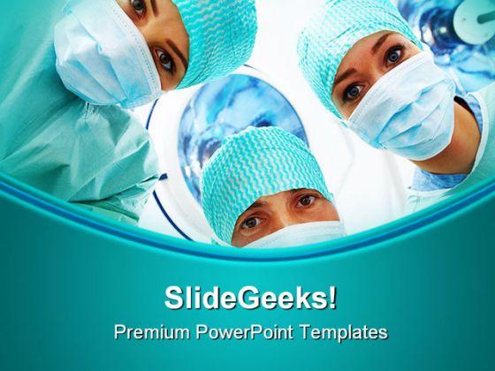 Patient medical powerpoint templates and powerpoint backgrounds 0411 Slide01