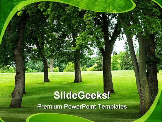 Trees Nature PowerPoint Backgrounds And Templates 0111  Presentation Themes and Graphics Slide01