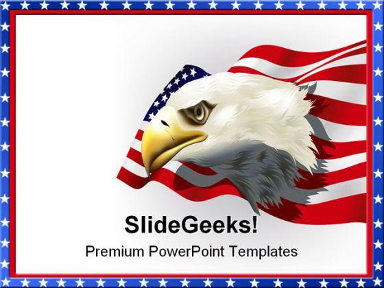 Us Patriotic Theme Americana PowerPoint Templates And PowerPoint Backgrounds 0811  Presentation Themes and Graphics Slide01