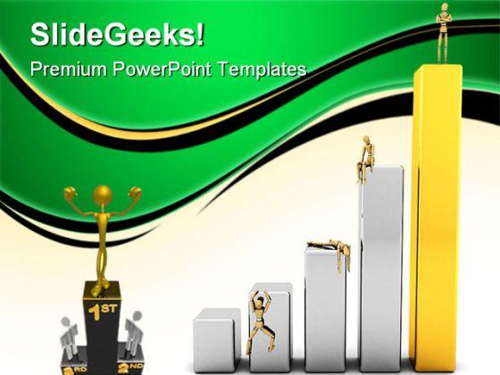 Victory Business PowerPoint Templates And PowerPoint Backgrounds 0811  Presentation Themes and Graphics Slide01