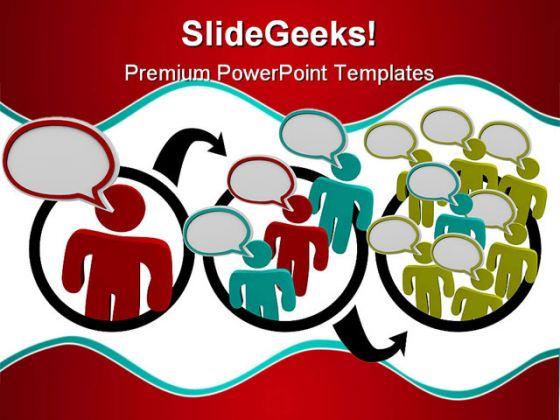 Viral Marketing People PowerPoint Backgrounds And Templates 1210  Presentation Themes and Graphics Slide01