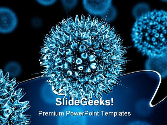 Virus Science PowerPoint Templates And PowerPoint Backgrounds 0211  Presentation Themes and Graphics Slide01