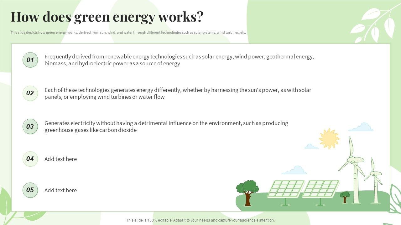Q314 Renewable Energy Sources How Does Green Energy Works