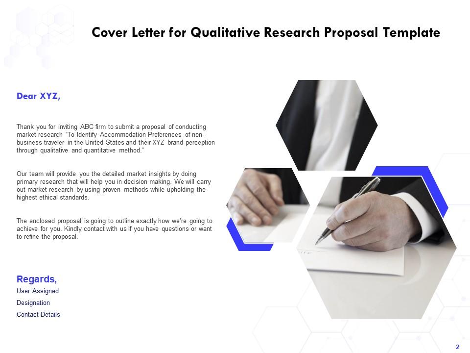 Qualitative research proposal template powerpoint presentation slides