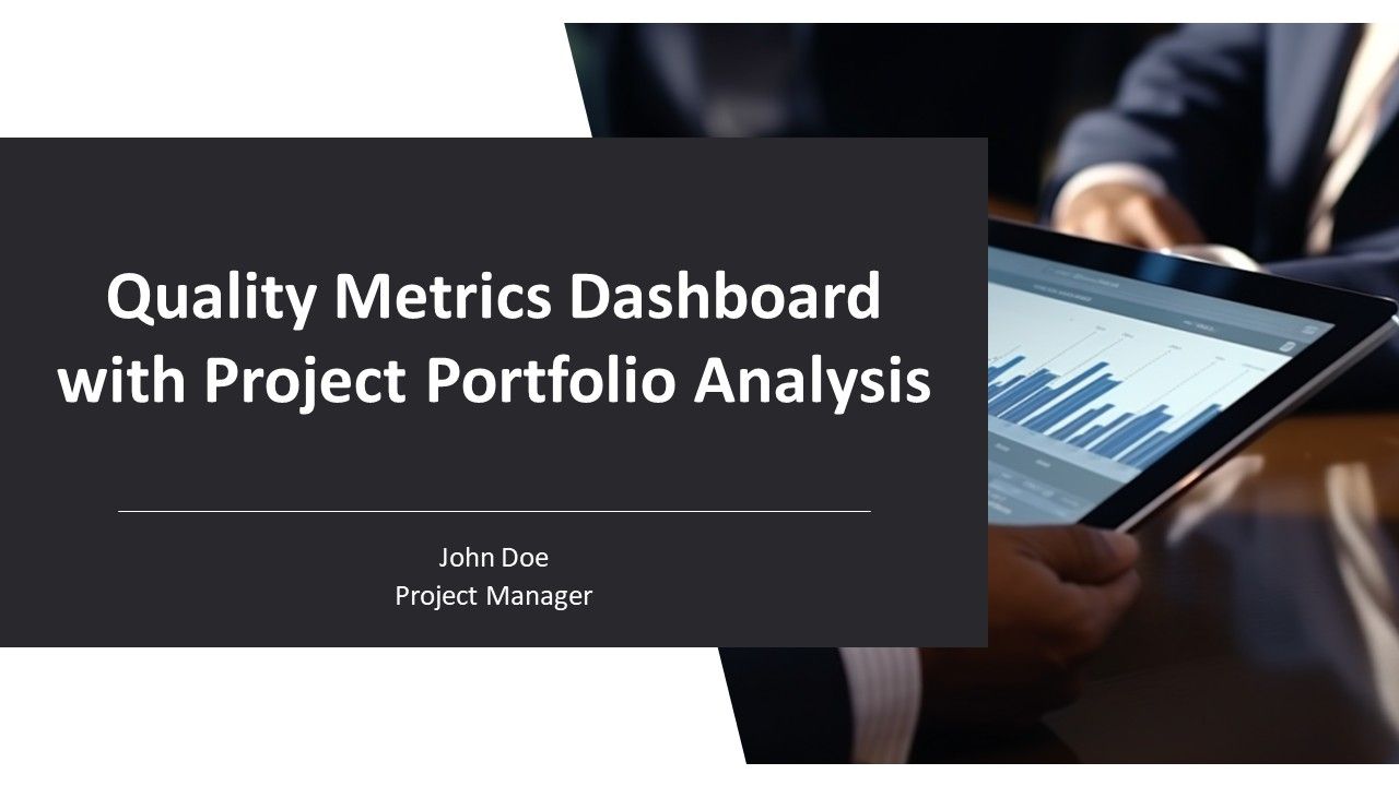 Quality Metrics Dashboard With Project Portfolio Analysis PPT Graphics AT