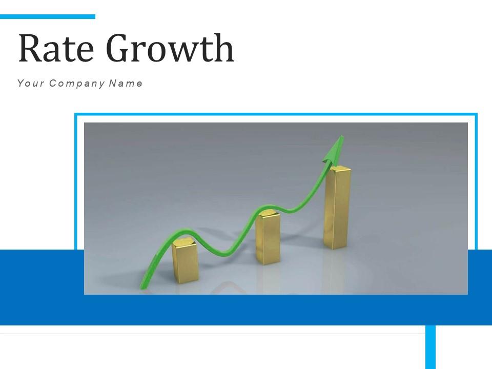 Rate Growth Business Revenue Staircase Arrow Increasing Decreasing Analysis Slide01