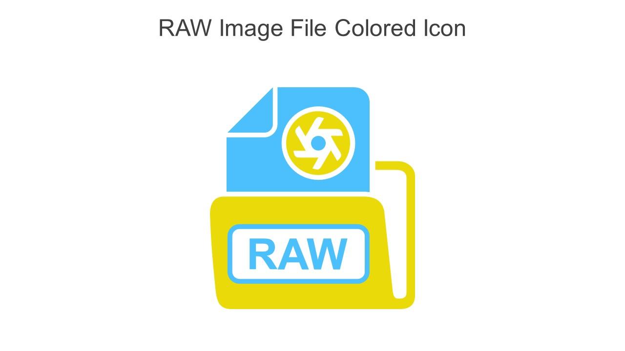 RAW Image File Colored Icon In Powerpoint Pptx Png And Editable Eps ...