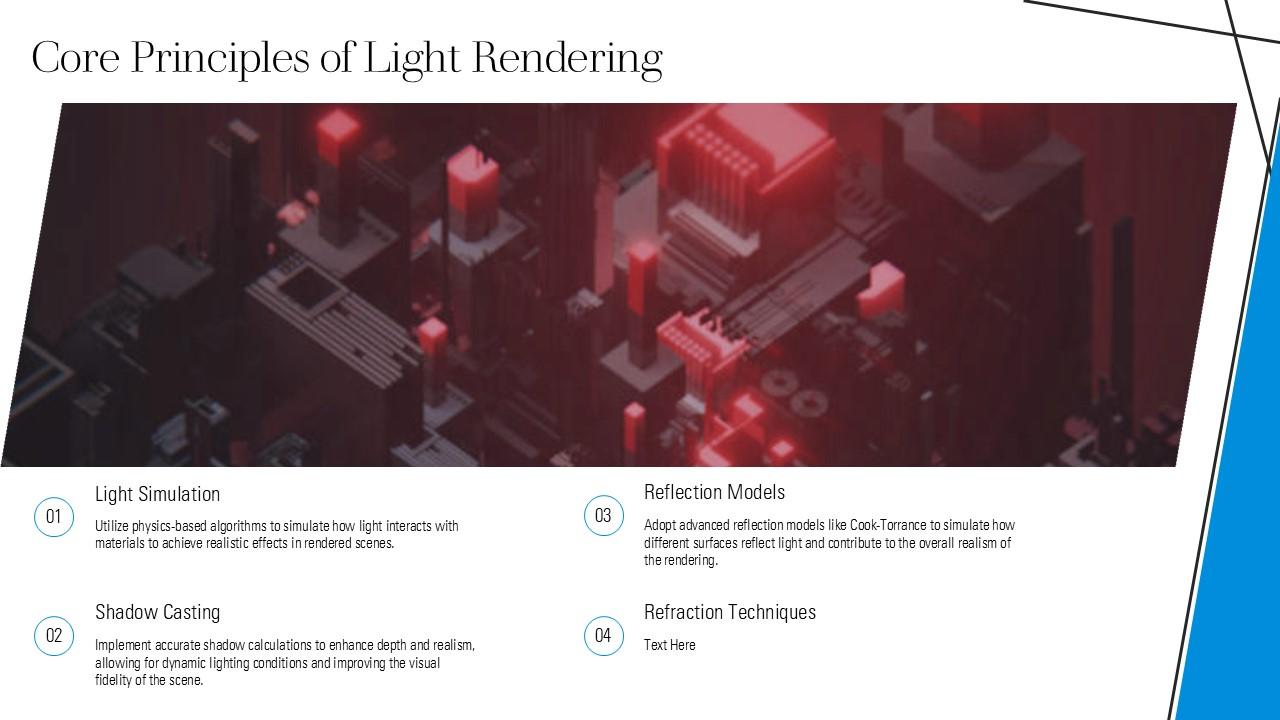 Ray Tracing Realistic Light Rendering Graphics PPT PowerPoint ST AI PPT ...