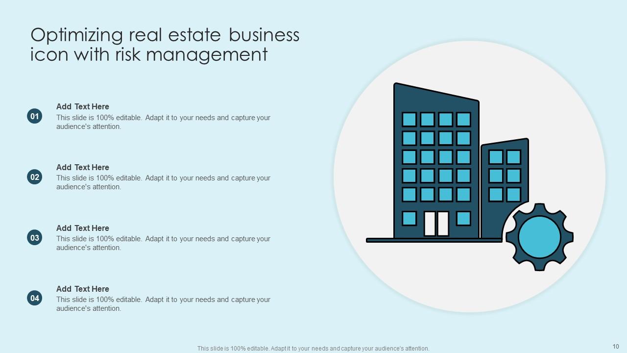 Real Estate Risk Management Powerpoint Ppt Template Bundles