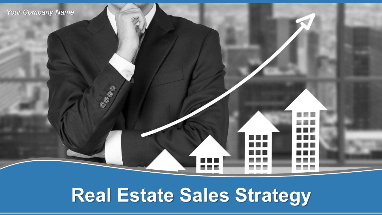 Real Estate Sales Strategy Powerpoint Presentation Slides Slide01