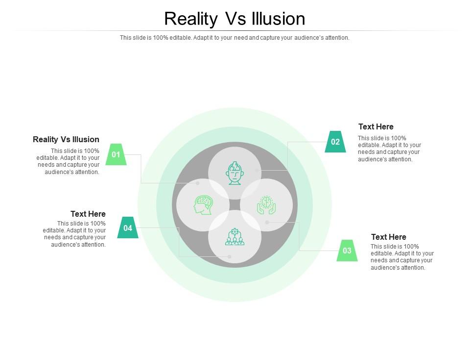 Reality Vs Illusion Ppt Powerpoint Presentation Outline Elements Cpb ...