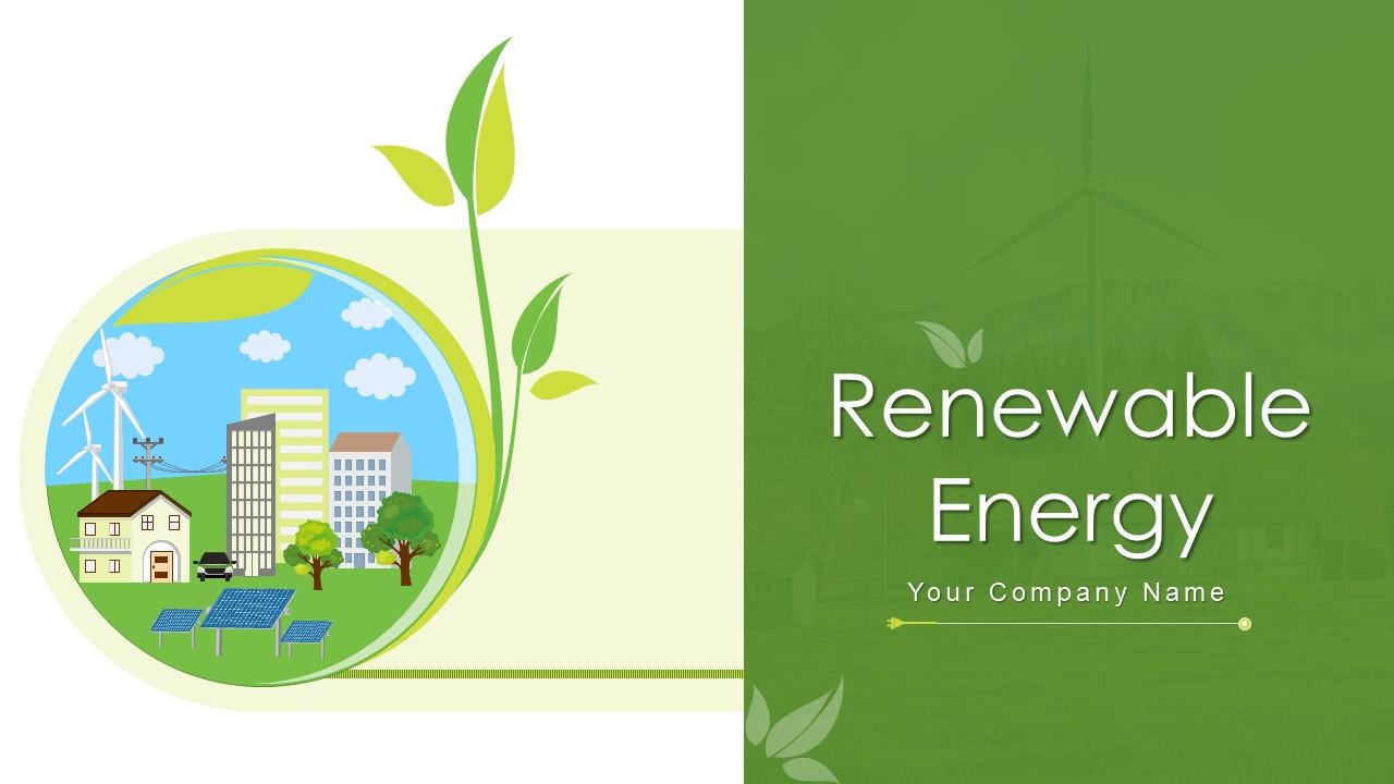 Renewable energy powerpoint presentation slides