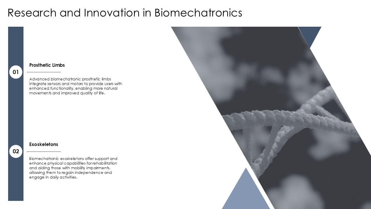 Research And Innovation In Biomechatronics PPT Presentation ST AI SS ...