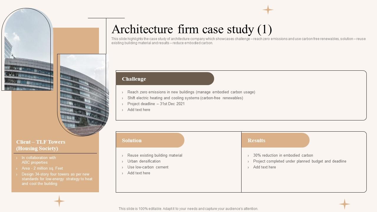Residential And Commercial Architect Services Company Profile 