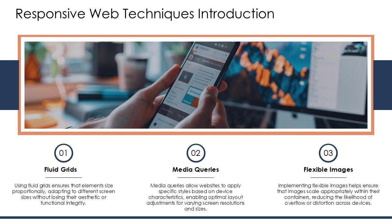 Responsive Web Techniques PPT Mockup AT