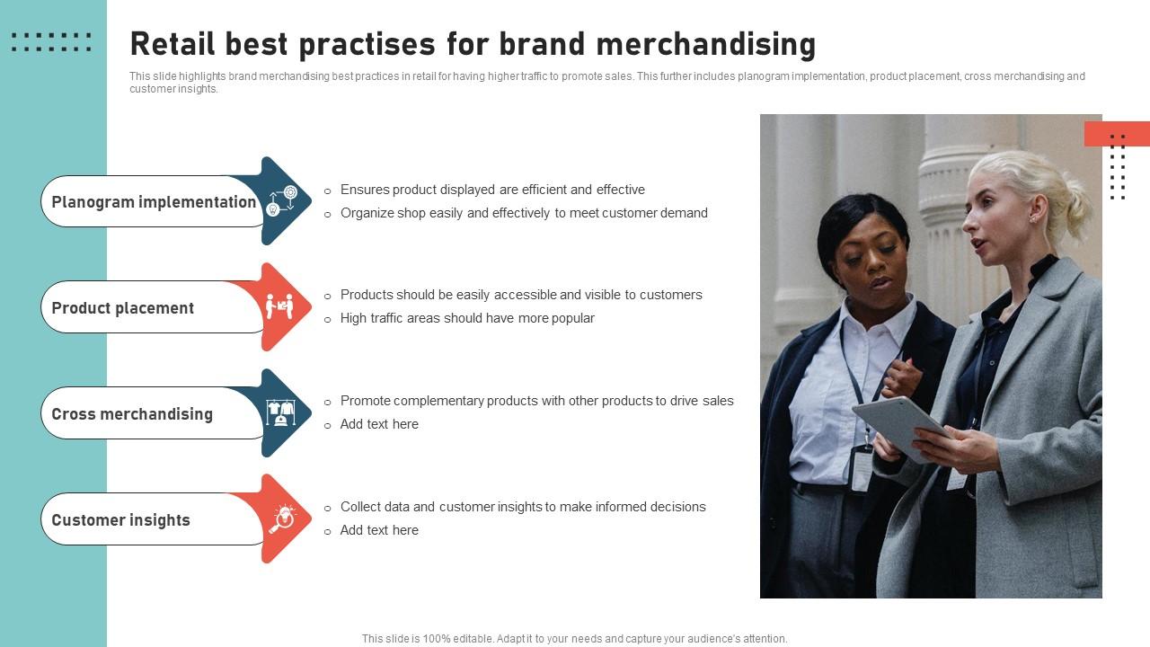 Retail Best Practises For Brand Merchandising PPT Slide