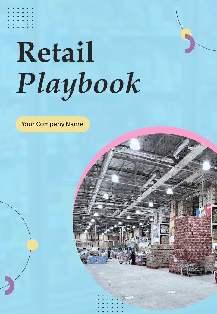 Retail Playbook Report Sample Example Document Slide01